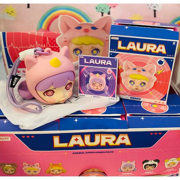 ToyCity x LAURA Animal Earphone Pack Blind Box “Unicorn” - Picture 1 of 3